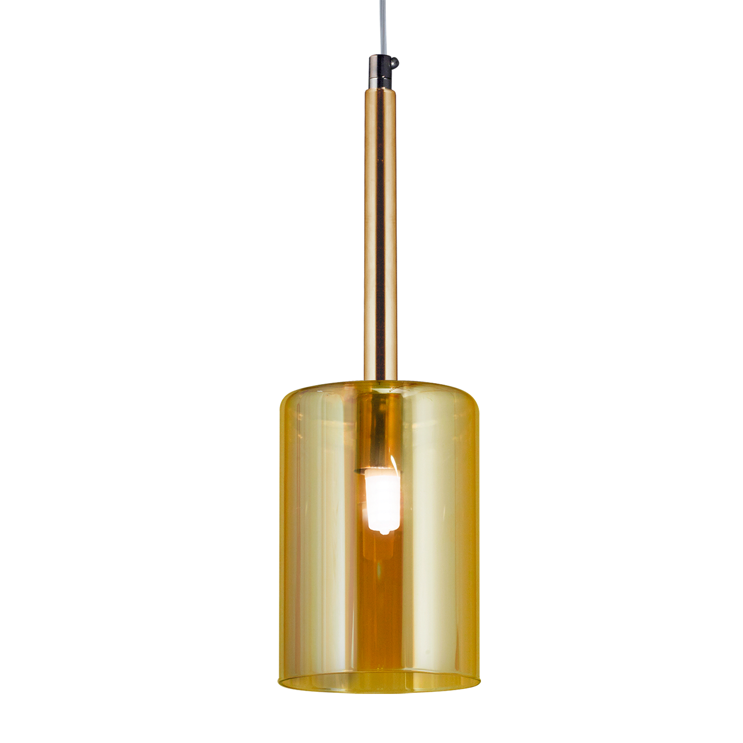 COLGANTE IMPERIO 1 LUZ AMBAR