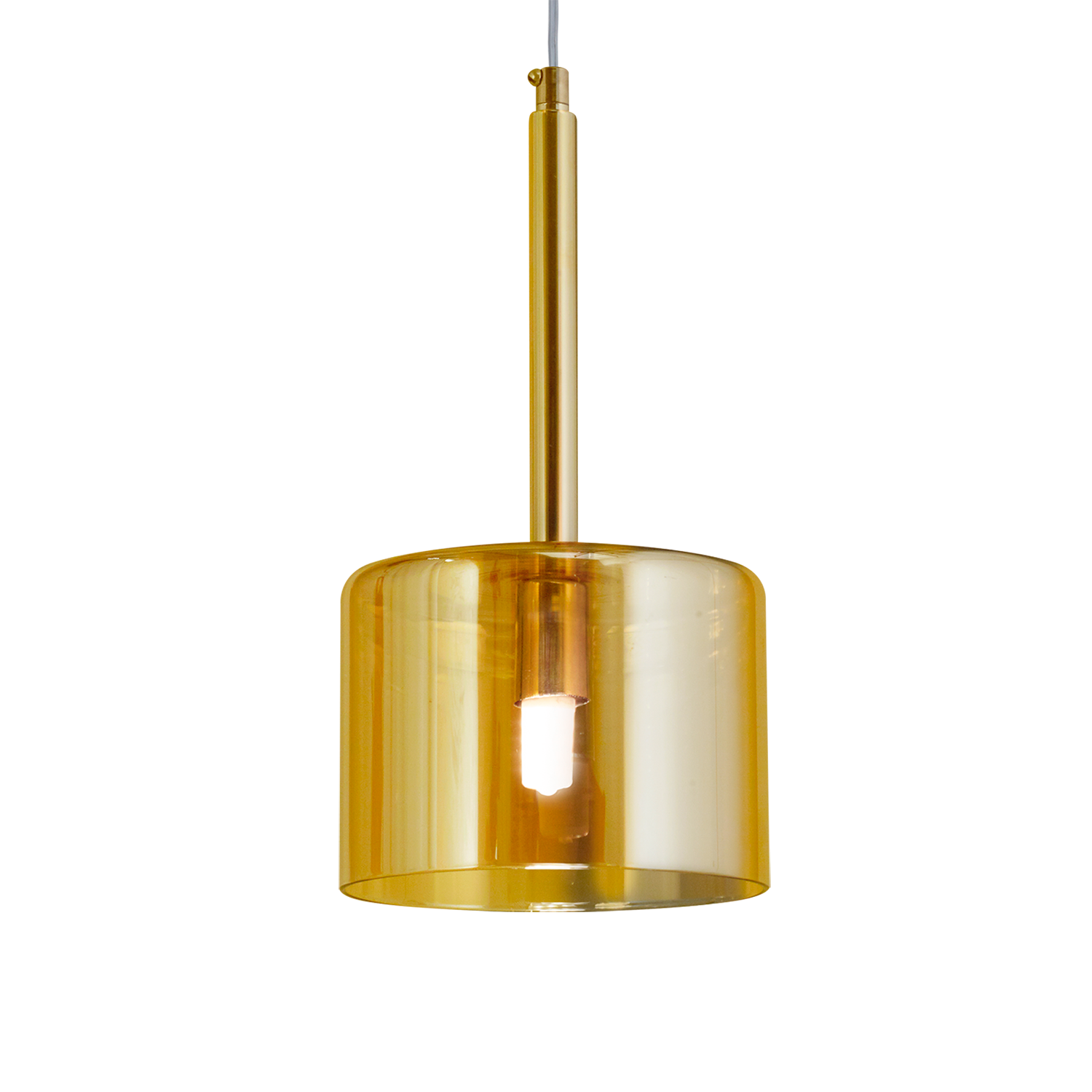COLGANTE IMPERIO II 1 LUZ AMBAR
