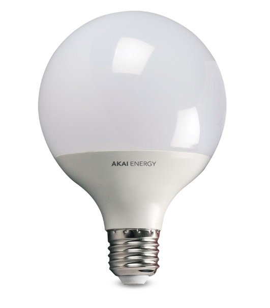 LAMPARA GLOBO AKAI 15W 6500K G120 E27