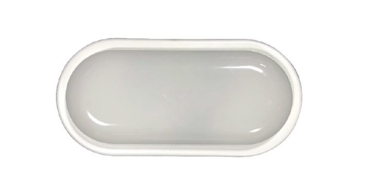 TORTUGA LED AKAI OVALADA BLANCA 18W 3000K