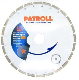 DISCO CONCRETO VIEJO PATROLL 16 L400-10OCS