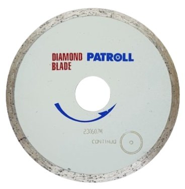 DISCO PATROLL 115MM 7 CONTINUO