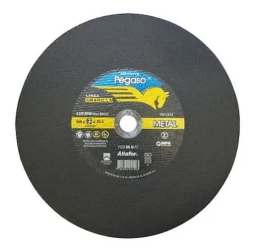DISCO SENSITIVA PEGASO 350X3X25.4 LINEA AMARILLA