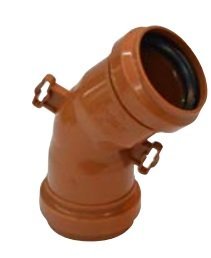CODO 63MM 45º C/SUJEC H-HC AWADUCT