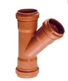 RAMAL SIMPLE 45º 40X40 H-H AWADUCT