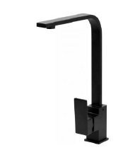 MONOCOMANDO COCINA CUELLO CURVO NEGRO