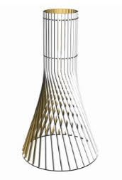 LAMPARA MADERA CLOSED XL 37 X 65