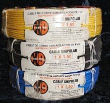CABLE UNIPOLAR 1 X 1 MM IRAM BAUD