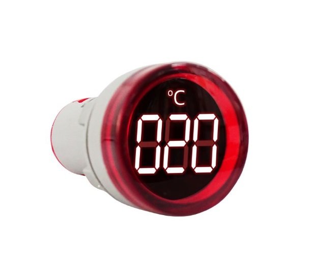 MINI TERMOMETRO DIGITAL 29 -20° A 199° ROJO B8ETM974Q