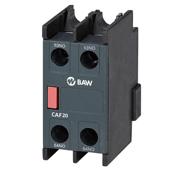 CONTACTO  AUXILIAR FRONTAL BAW - 2 NA CAF20