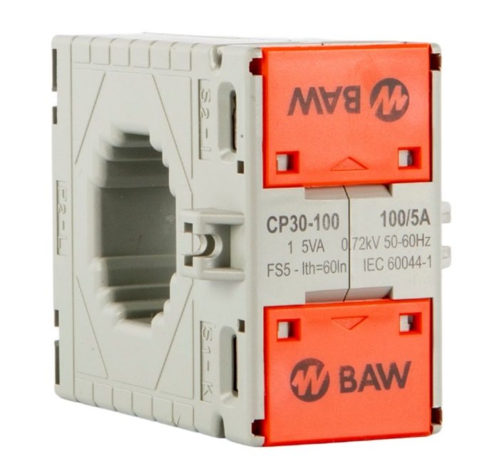 TRANSFORMADOR BAW 100/5A CP30-100