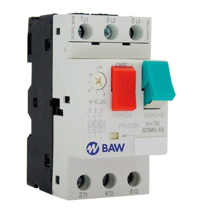 GUARDAMOTOR BAW 4 A 6