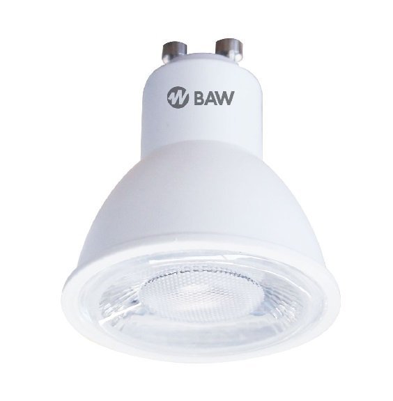 LAMPARA GU10 BAW 9W 3000K ALTA POTENCIA