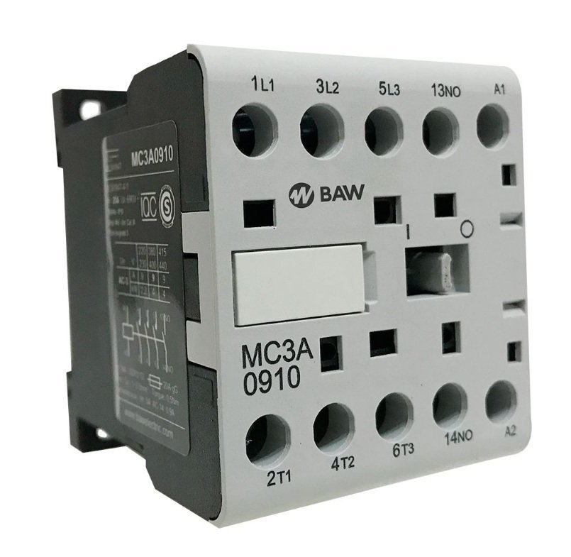 MINICONTACTOR BAW 9A MC3A0910M7