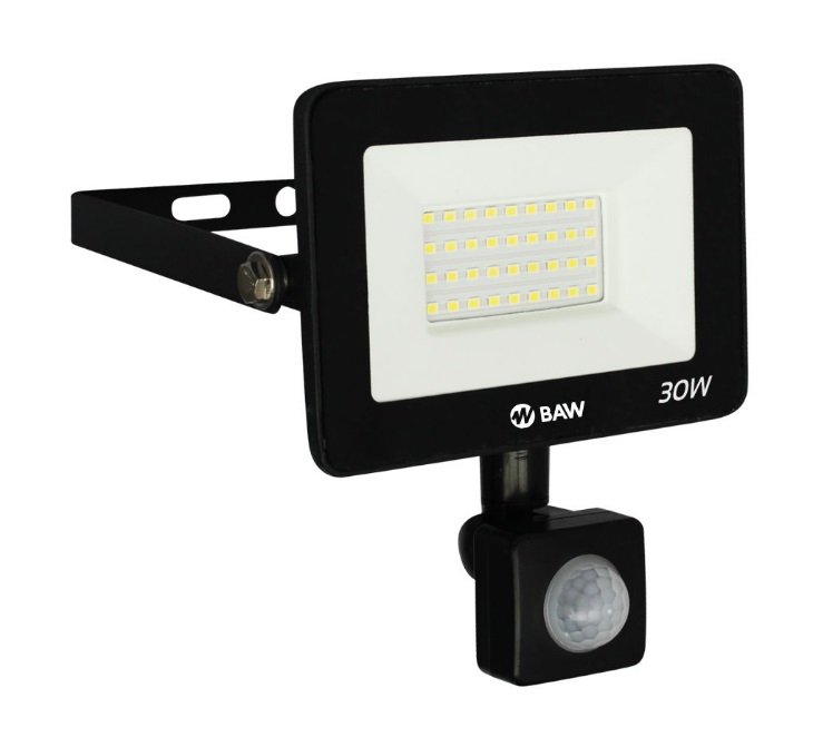 PROYECTOR LED BAW C/SENSOR 30W IP44 6500K