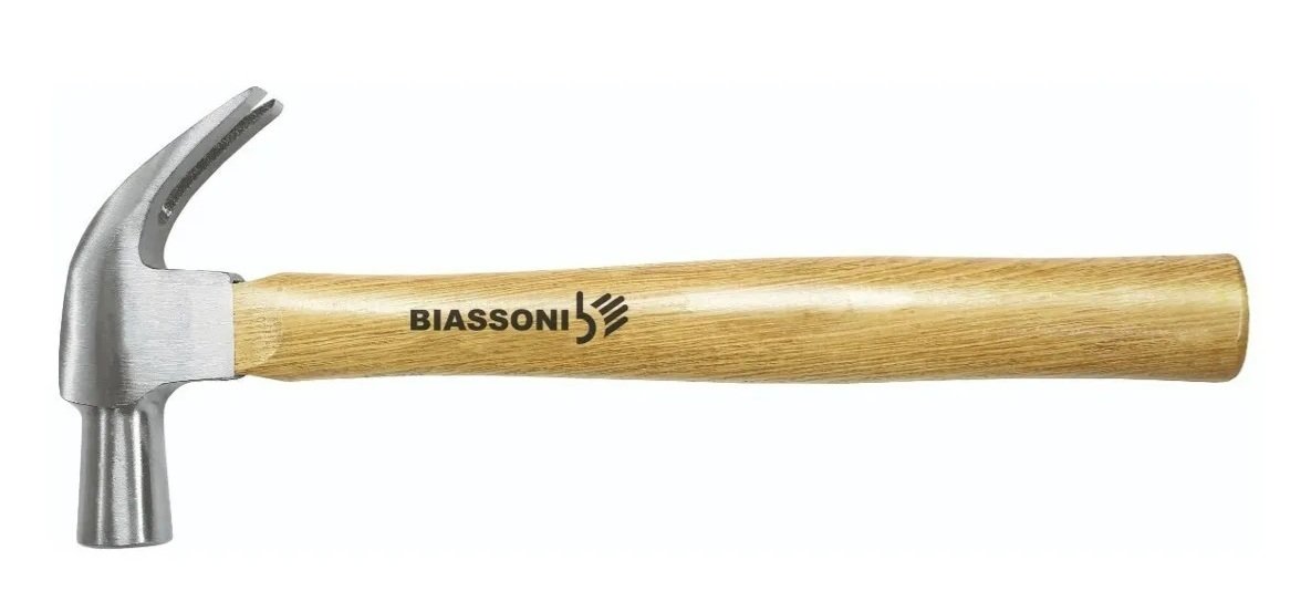 991552 MARTILLO CARPINTERO 30MM C/MADERA BIASSONI