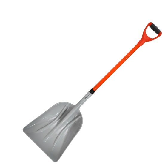 PALA PLASTICA GRIS/NARANJA BIASSONI