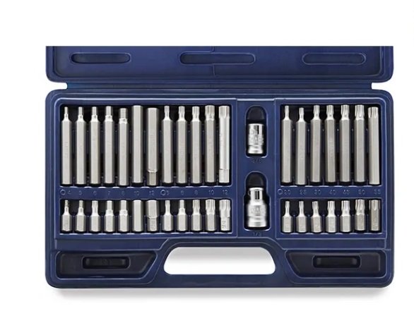 JUEGO DE PUNTAS MULTIESTRIA/ALLEN/TORX BREMEN 40 PZS  2978