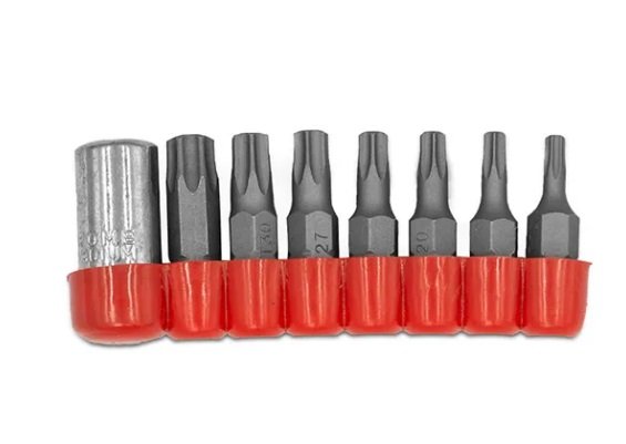 PUNTAS TORX TAMPER BREMEN 8PZS COD:3000
