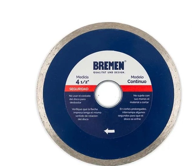 DISCO CONTINUO BREMEN 115 4-1/2 4525