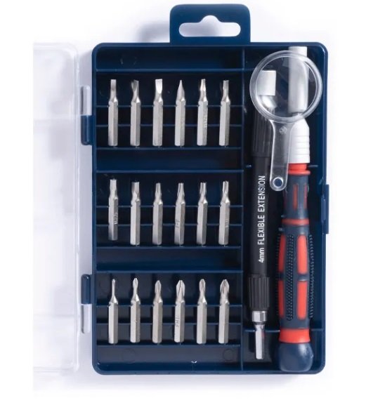 DESTORNILLADOR PORTA PUNTAS PRECISION BREMEN 21PZS 5537