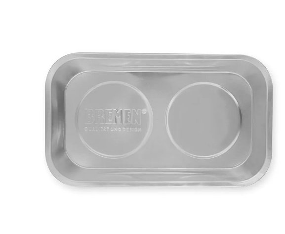 BANDEJA IMANTADA RECTANGULAR AC. INOX BREMEN