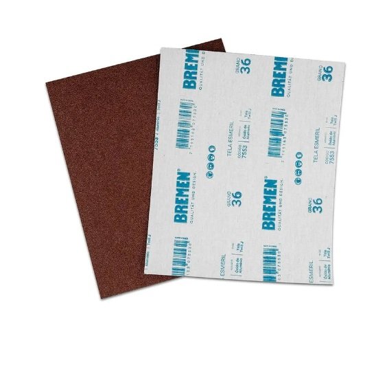 Tela Esmeril Grano  40 x  uni BREMEN