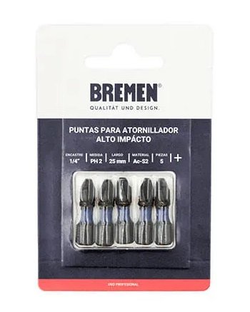 PUNTA PH2 DE IMPACTO BREMEN X5 7862