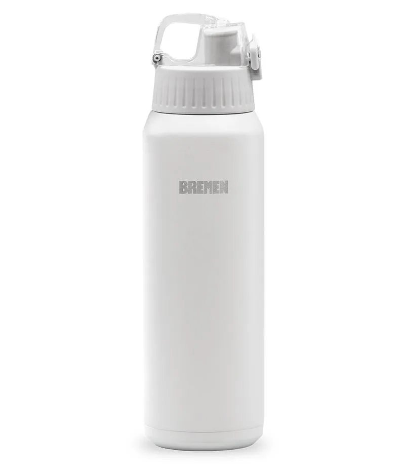 TERMO DEPORTIVO BREMEN BOTELLA 600ML BLANCO 8215