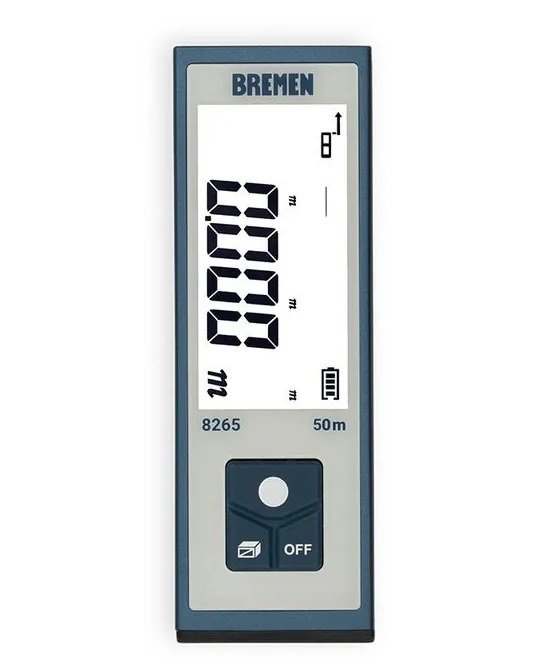 MEDIDOR DE DISTANCIA LASER 50MTS BREMEN 8265