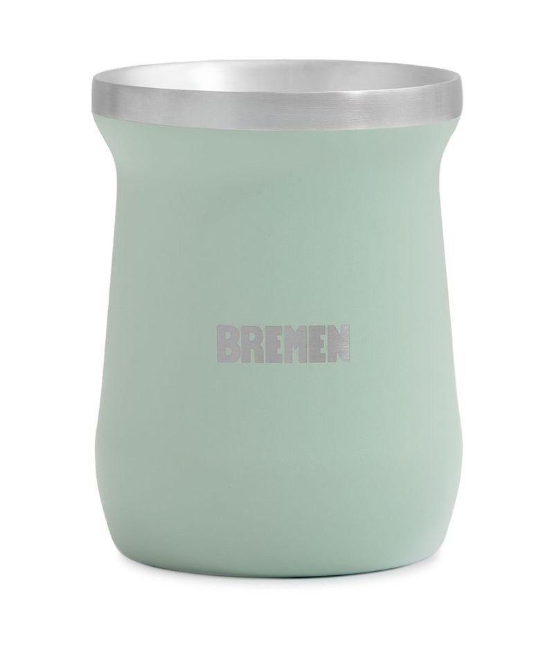 MATE BREMEN ACERO INOXIDABLE VERDE 300ML 8399