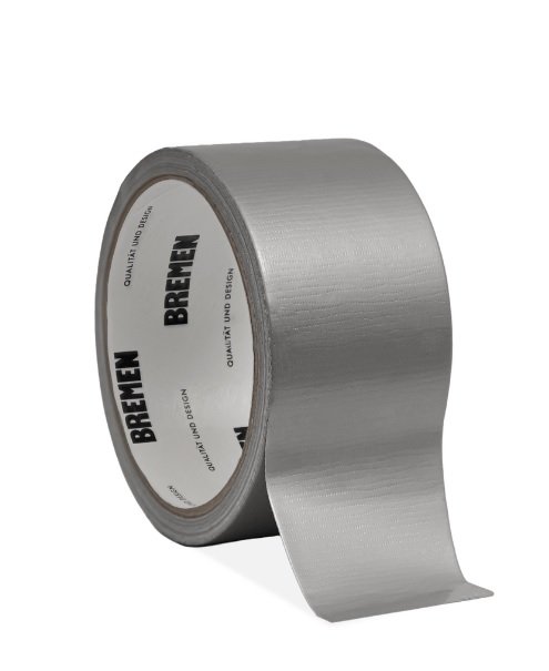 CINTA ADHESIVA MULTIPROPOSITO 48MMX9.14MTS BREMEN GRIS