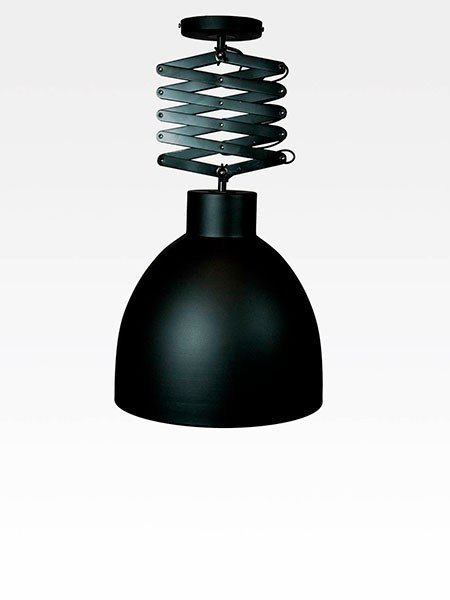 COLGANTE EXTENSIBLE GRANDE 32CM NEGRO