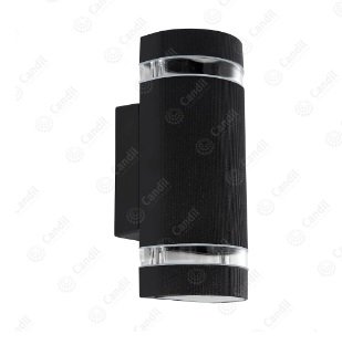 APLIQUE OTTO 1XGU10 NEGRO TEXTURADO