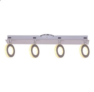 Aplique ROGER 4 Luces LED 4x4,2W 220V 3000K.