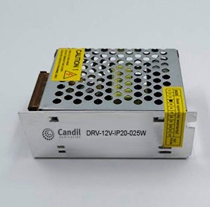 Fuente SWICHING CANDIL 25W-2A 12V 176-264V 50/60HZ IP20