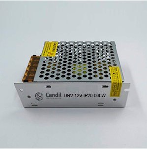 Fuente SWICHING CANDIL 60W-5A 12V 176-264V 50/60HZ IP20