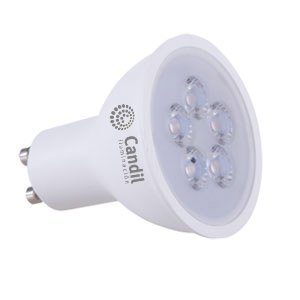 Lampara LED GU10 CANDIL 4.5W - 220V - 3000K CANDIL