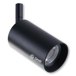 Spot GU10 Lalo dicro NEGRO TEXTURADO