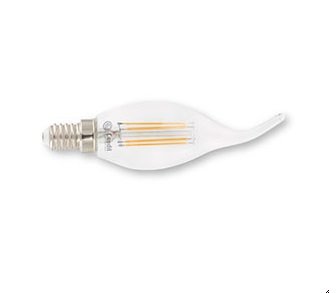 Lmpara LED E14 Filamento Velita Deco Clara