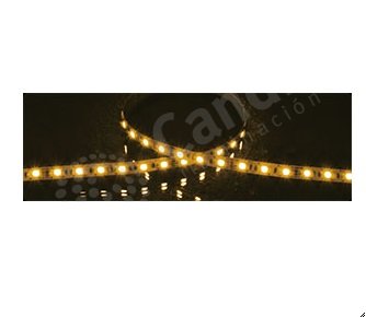 TIRA LED 12W 12V 60X5050 p/metro. Largo 5M. IP33. 3000K