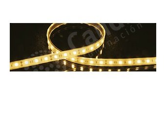 TIRA LED 12W 12V 60X5050 p/metro. Largo 5M. IP66. 3000K