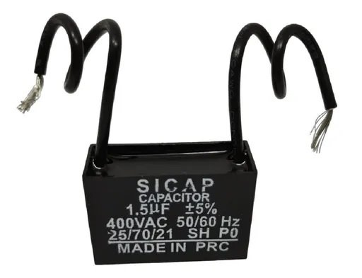 CAPACITOR VENTILADOR 1.5 MF 400V BOX