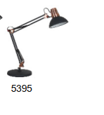 LAMPARA DE DIBUJO COBRE Y NEGRA BASE 5395
