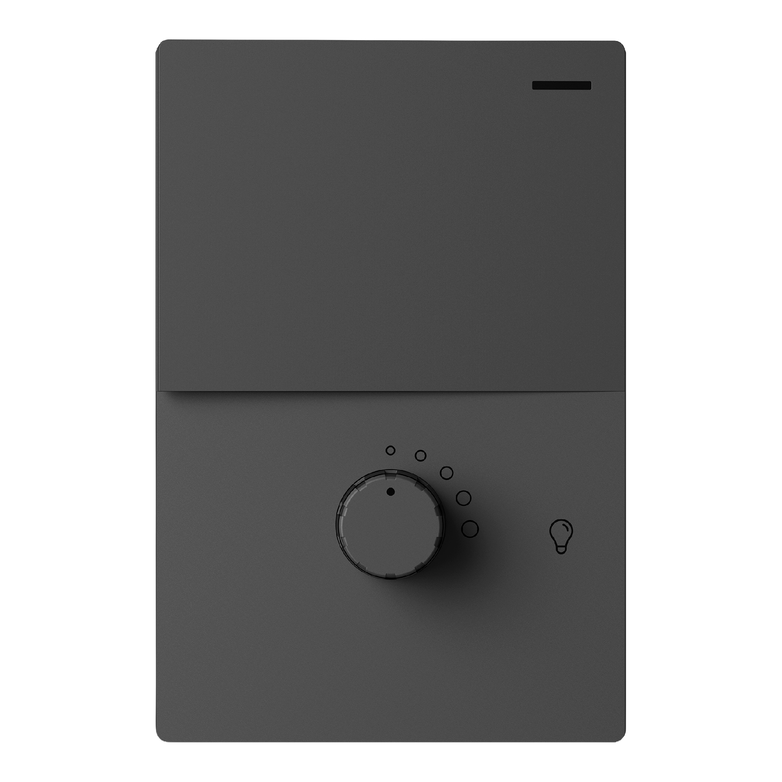 TECLA Y DIMMER LED MONACO GRIS MACROLED 1 CANAL AC 2