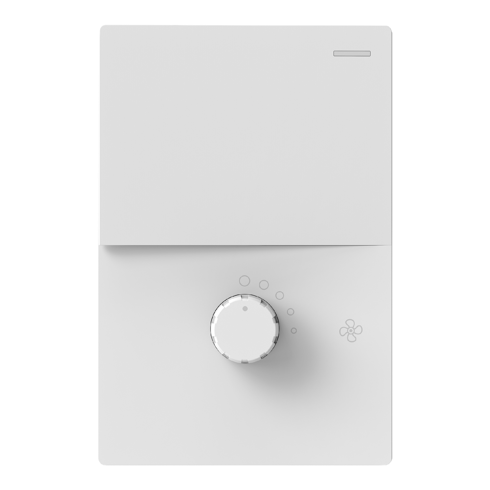 TECLA Y DIMMER PARA VENTILADOR MONACO BLANCO MACROLED