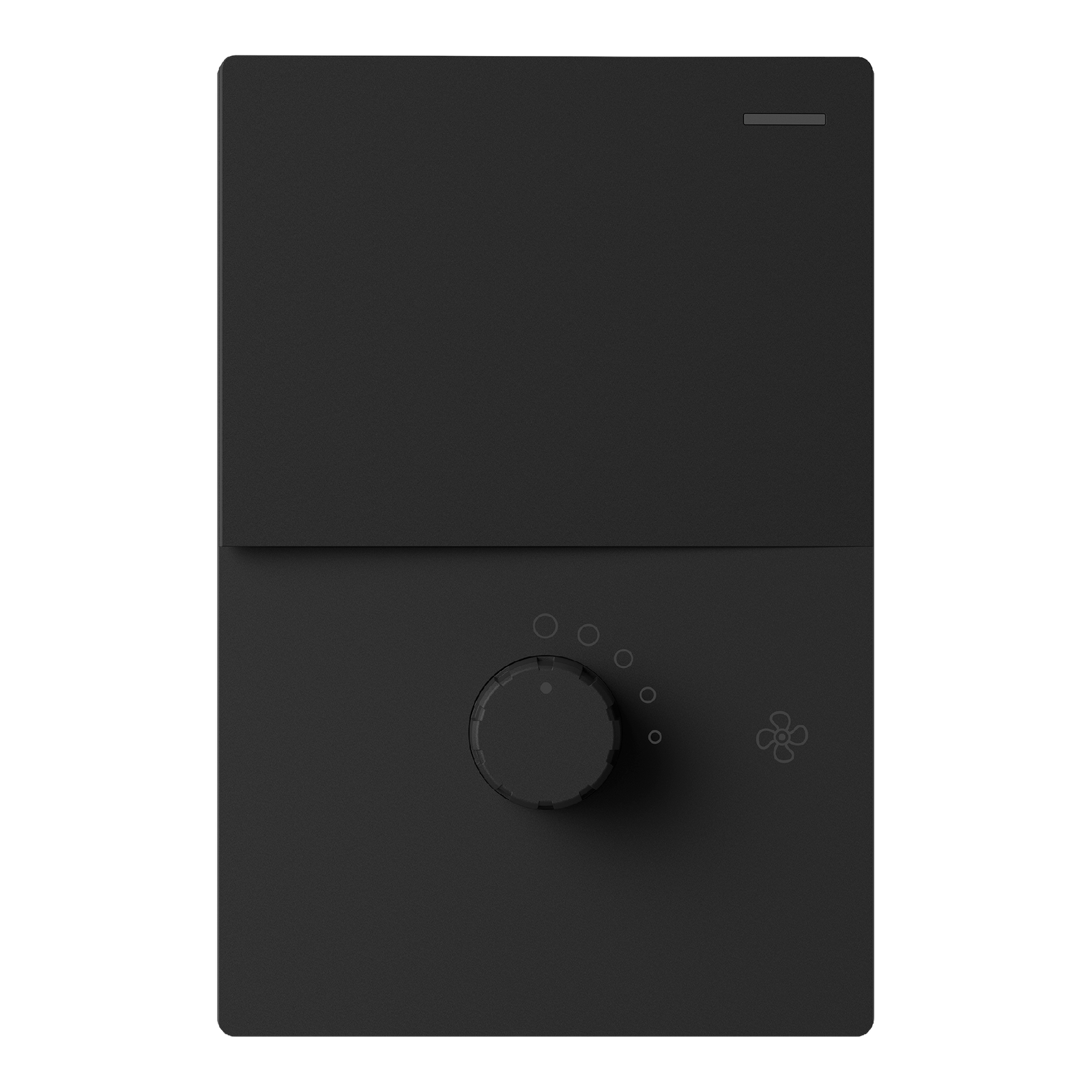 TECLA Y DIMMER PARA VENTILADOR MONACO NEGRO MACROLED 1