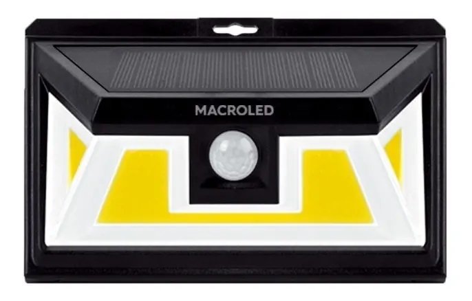 APLIQUE SOLAR DE PARED 5WCON SENSOR 6500K MACROLED