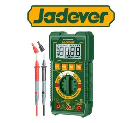 MULTIMETRO TESTER DIGITAL - TRUE RMS 4000 - JADEVER CC/CA 60