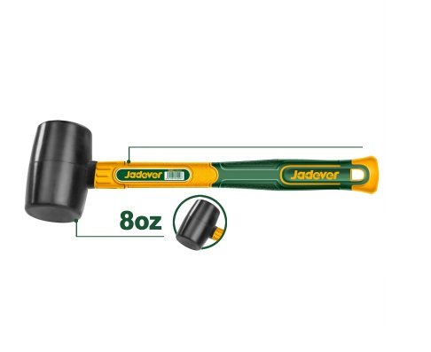 MARTILLO GOMA NEGRO JADEVER